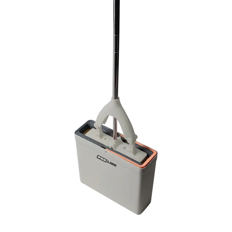 Balde Trapeador Proline con Mopa Centrifugador Gris MPLVP02 NS