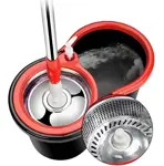 Balde Trapeador Centrifugo + 4 Mopas Repuesto Hogar Actual 