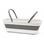 Balde Plegable Rectangular de Silicona 14 Lts Hogar Actual
