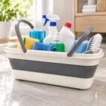 Balde Plegable Rectangular de Silicona 14 Lts Hogar Actual