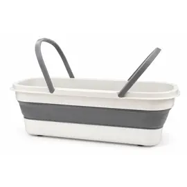 Balde Plegable Rectangular De Silic...