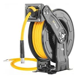 Carrete Retráctil De Manguera De Ai...