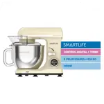Batidora con Bowl 5Lts SL-SB0037I 1100W 8V Beige SMARTLIFE 