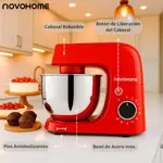 Batidora Planetaria 10 Vel Bowl De 5l 1500w Novohome NH-SM50