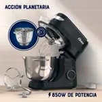 Batidora Planetaria Oster FPSTSMPL2B 850 Watts Negra