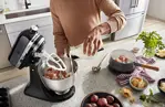 Batidora De Pie KitchenAid Classic Series K45SSOB 4.5 Cuartos 275W 10 Velocidades