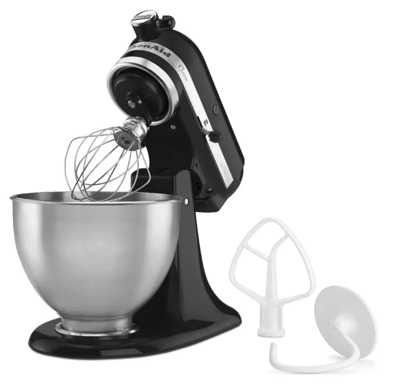 Batidora De Pie KitchenAid Classic Series K45SSOB 4.5 Cuartos 275W 10 Velocidades