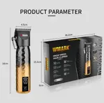 Máquina Cortadora de Pelo Set Wmark Ng2045 9000Rpm