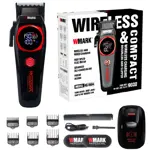Kit Wmark Cortadora De Pelo Carga Inalam. NG-8004 + Trimmer