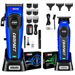 Set Clipper Inalam 2 Vel. 8000 Rpm + Trimmer 8000 Rpm Wmark