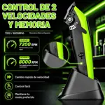 Set Clipper Inalam 2 Vel. 8000 Rpm + Trimmer 8000 Rpm Wmark