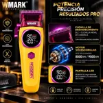 Cortadora De Pelo Carga Inalam Y Accesorios Wmark Ng-8004SET