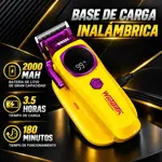 Cortadora De Pelo Carga Inalam Y Accesorios Wmark Ng-8004SET