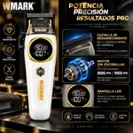 Cortadora De Pelo Carga Inalam Y Accesorios Wmark Ng-8004SET