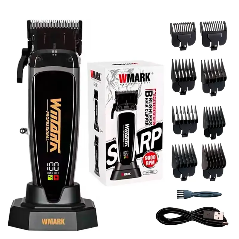 Cortadora De Pelo Inalam. Motor Sin Escobillas Wmark NG 8061