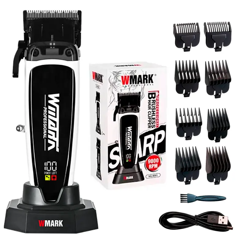 Cortadora De Pelo Inalam. Motor Sin Escobillas Wmark NG 8061