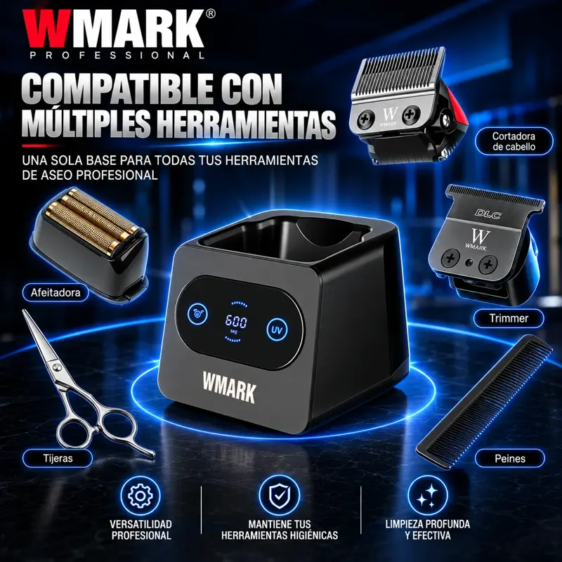 Esterilizador Con Luz Uv Para Desinfección Por Ozono Wmark