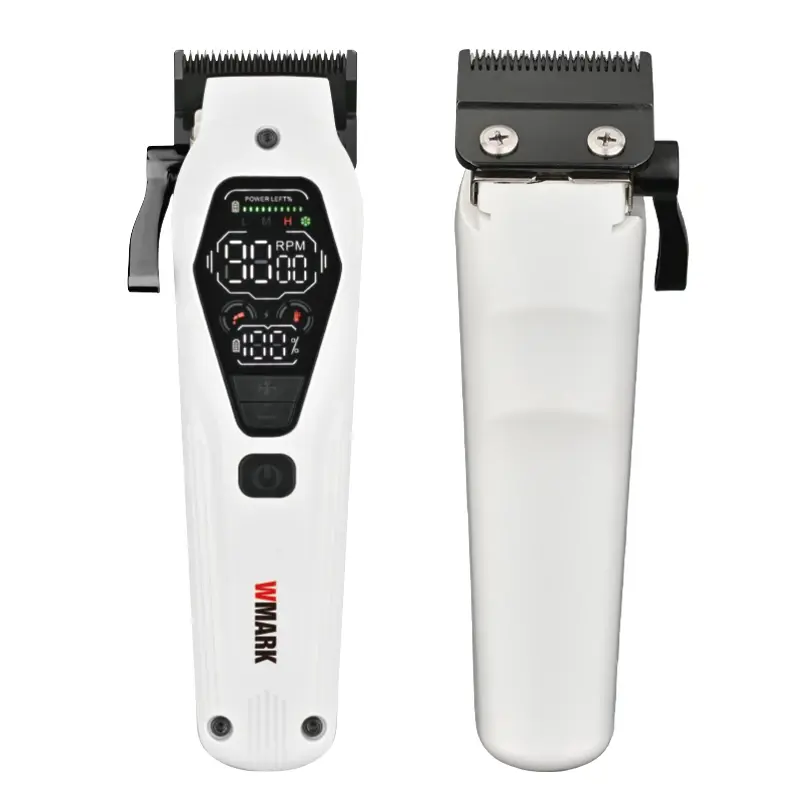 Kit 3 En 1 Clipper + Trimmer + Afeitadora Wmark Ng 7602