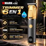 Trimmer Inalam. 6 en 1 Wmark Ng-ht009 Waterproof 6800 Rpm