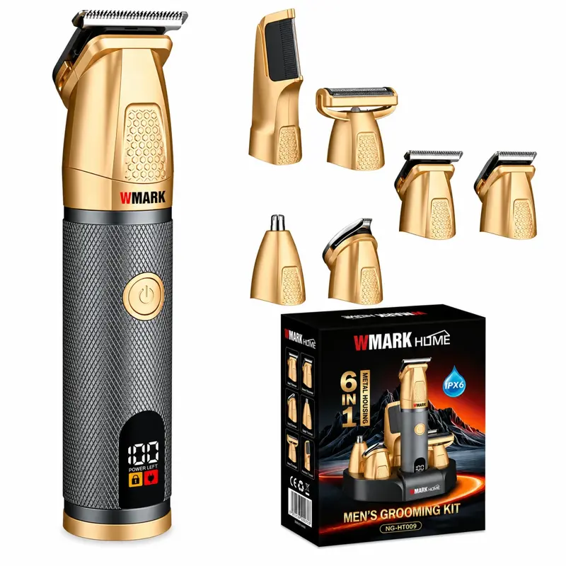 Trimmer Inalam. 6 en 1 Wmark Ng ht009 Waterproof 6800 Rpm