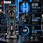 Set Clipper C/Acces 8500 Rpm + Trimmer Inalam 7500 Rpm Wmark
