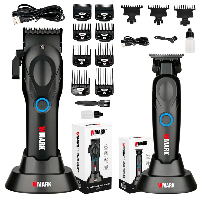 Set Clipper C/Acces 8500 Rpm + Trimmer Inalam 7500 Rpm Wmark