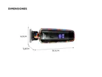 Cortadora de Pelo Afeitadora Eléctrica Kemei KM-5090 Display LCD