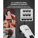 Máquina de Cortar Pelo Care By Gadnic Inalámbrica Profesional 10 Peines Accesorios