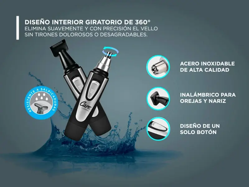Maquina Corta Pelo Gadnic NT1000 Nariz Oreja Patillera Profesional