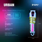 MAQUINA CORTA PELO BWAY URBAN + PATILLERA ONE