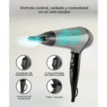 Secador de Pelo Care By Gadnic S2100 Pro 2100w Frío Calor Tecnología Cerámica 2 Vel