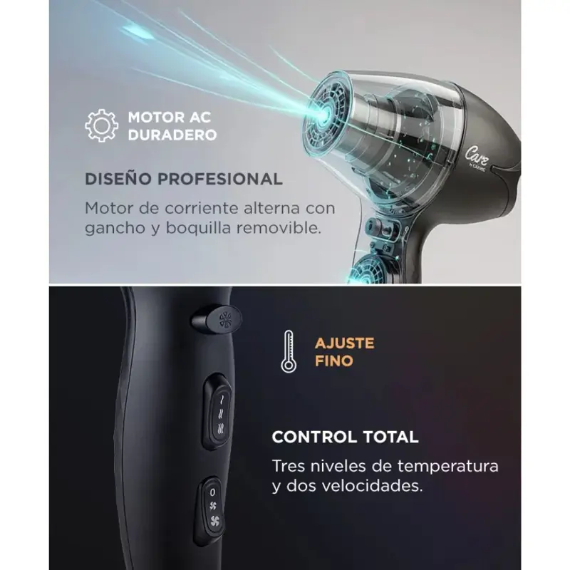 Secador de Pelo Gadnic Care S2400 PRO