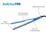 Babyliss Kit Peluquería Secador Iónico 2000W + Plancha Brazilian Tech 9559