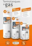 Termotanque a Gas Emege 80 lts TTQ80EM