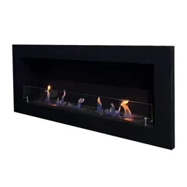 Chimenea Hogar Modelo Paris Black B...