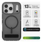 Funda Zagg Santa Cruz Snap iPhone 17 Pro - Negro Medianoche