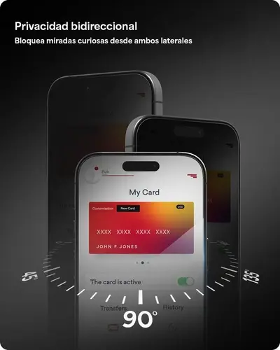 Vidrio Templado Zagg iPhone 17 Pro Glass Eite Privacy