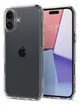 Funda Spigen Crystal Hybrid iPhone 16 - Transparente