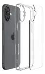 Funda Spigen Crystal Hybrid iPhone 16 - Transparente