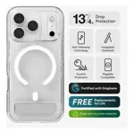 Funda Zagg Crystal Palace Snap C iPhone 17 Pro - Transparente