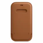 Funda de Cuero para Apple iPhone 12/12 Pro MagSafe Marrón Silla