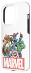 Funda para iPhone 15 Pro con Logo de Marvel Avengers