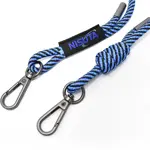 Correa NEGRA para celular de 1.5m y 6mm ajustable, ganchos reforzados NISUTA - NSCOCE615