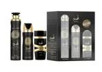 Set de regalo Perfume Lattafa Asad para hombre de 100 ml, más Deo 200 ml, ambientador de 300 ml
