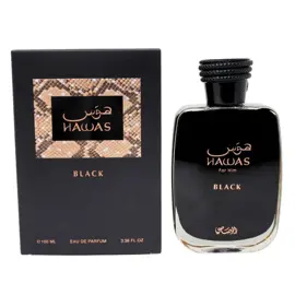 Perfume Hawas Black Para Hombre Ea...