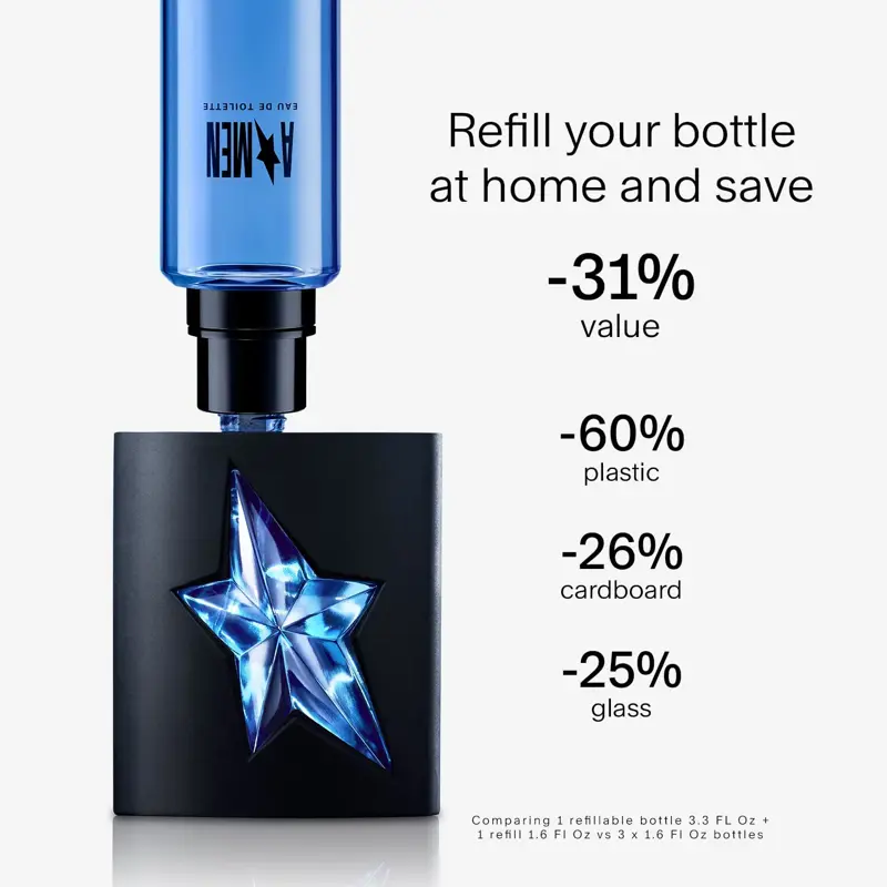 Perfume Mugler A*Men Eau de Toilette para hombre, 100 ml