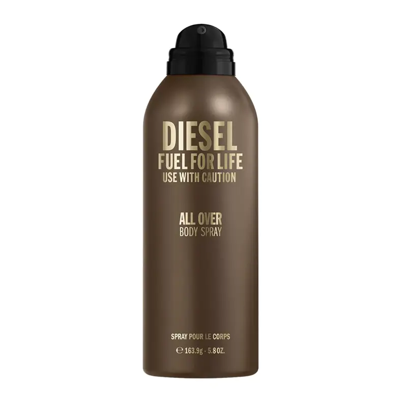 Spray corporal desodorizante Diesel Fuel For Life para hombres