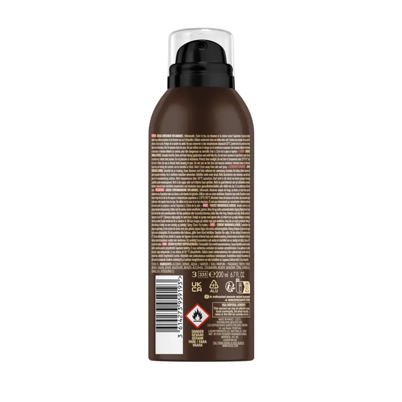 Spray corporal desodorizante Diesel Fuel For Life para hombres