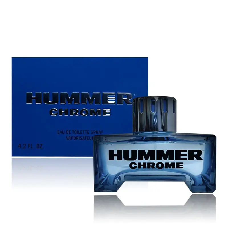 Perfume Hummer Chrome EDT 125ml para hombre