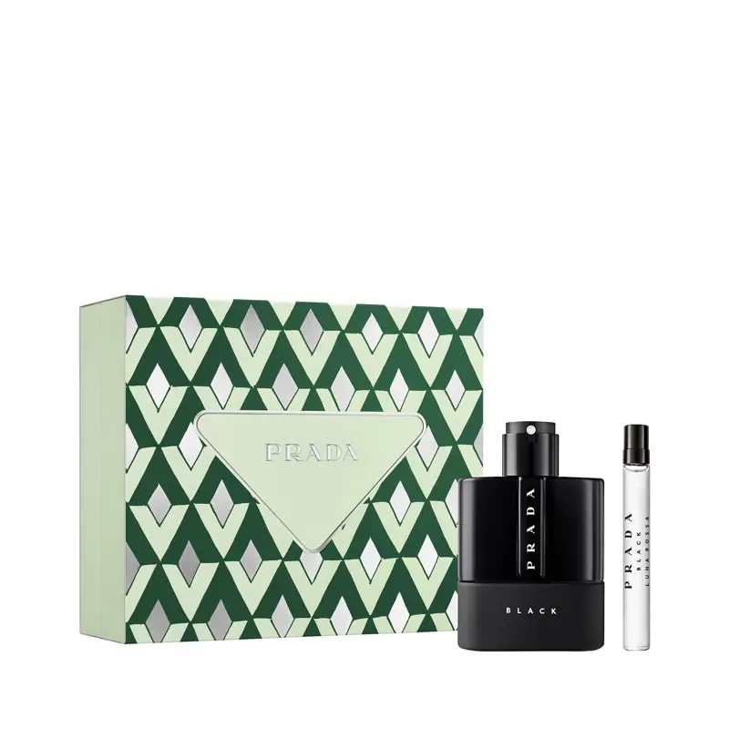 Set de Regalo Perfume Prada Luna Rossa Black Eau de Parfum 100 ml